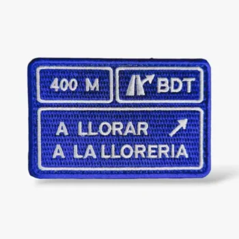 A Llorar a la Lloreria | Parche bordado | Tienda de Cross training