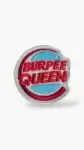 parche bordado burpee queen para mochilas de cross training