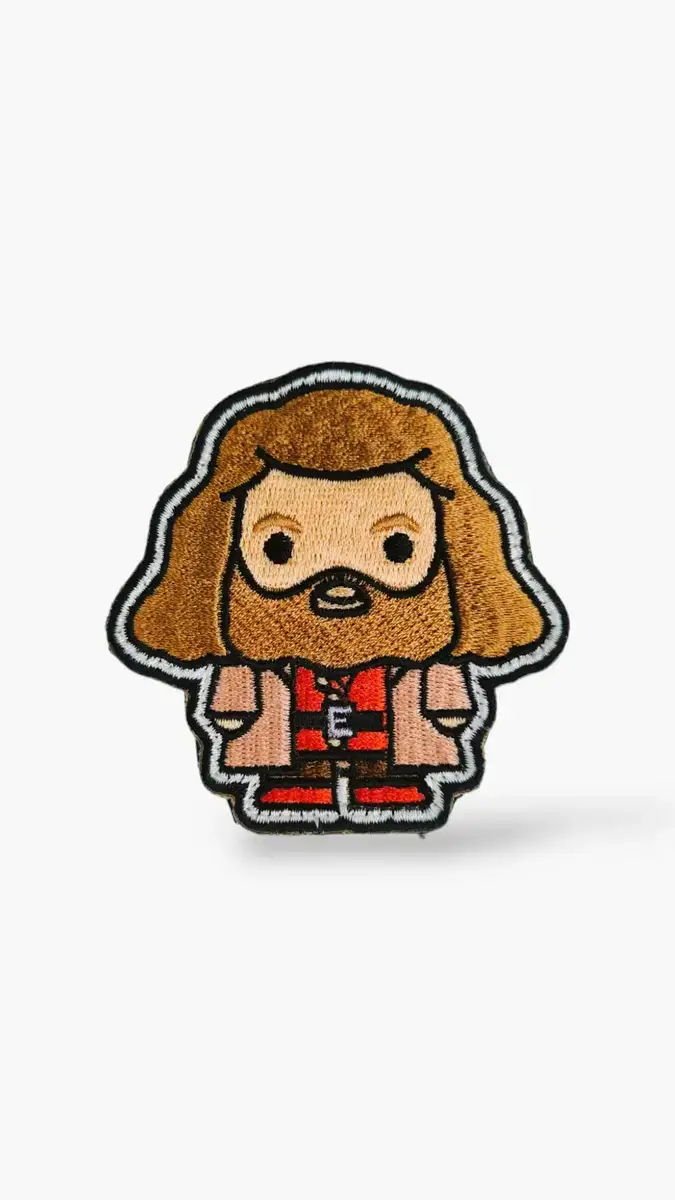 parche-hagrid-bordado-tienda-crossfit-harry-potter parches de hagrid para mochilas de cross training.