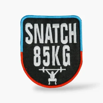 parches de snatch 85kg para mochilas de cross training.