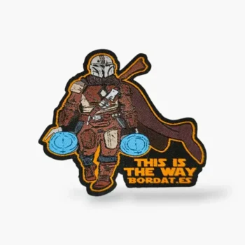 parches mandalorian para mochilas de cross training.