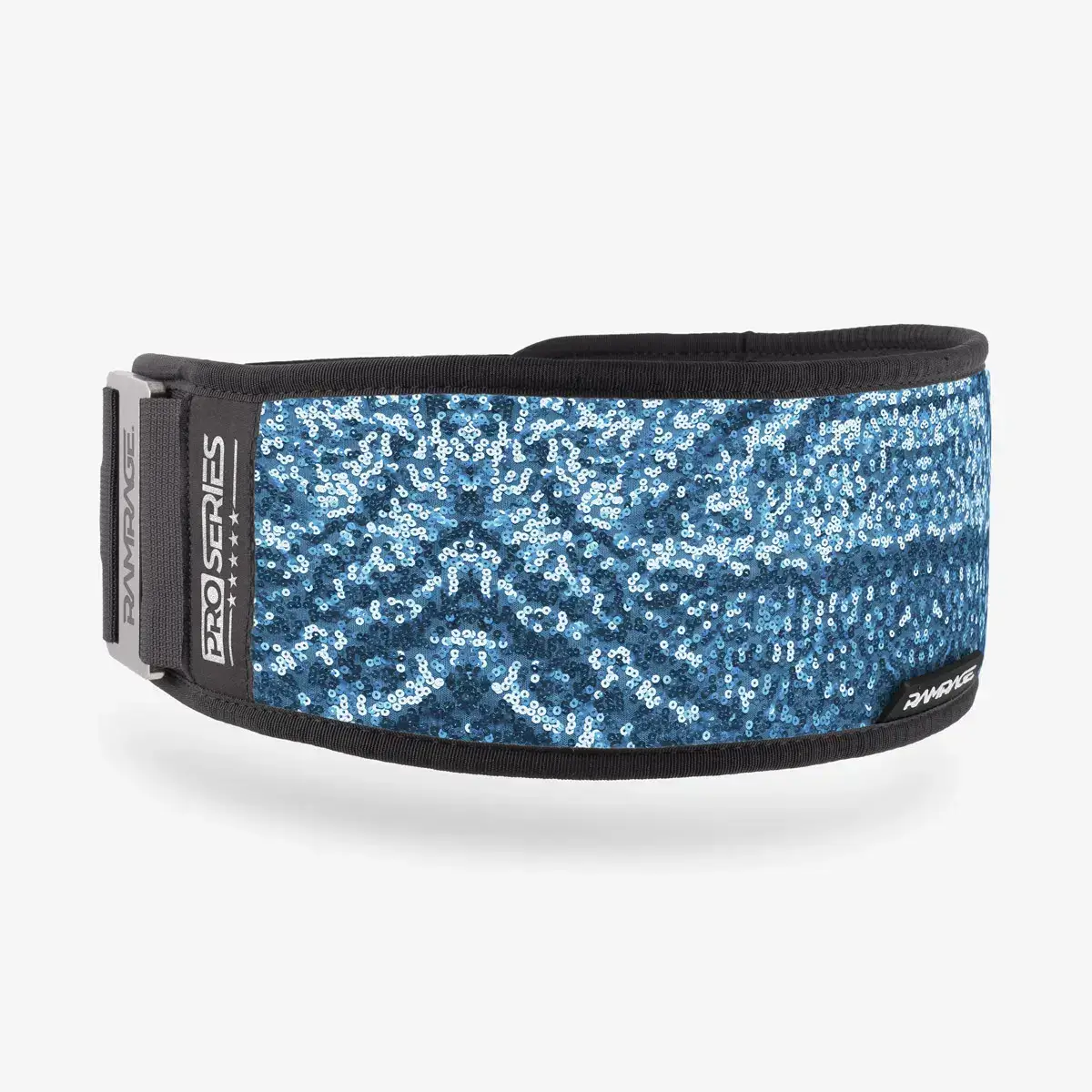 BDC-012-BL Cinturon Halterofilia Weightlifting Belt Ramrage - Vista Trasera