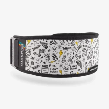 CHALK YOUR LIFE Belt White | Cinturón Halterofilia | Tienda de Cross training