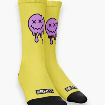 Emoji Yellow | Socks | Tienda de Cross training