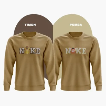 Sudaderas Pack San Valentin Timón y Pumba Bordate