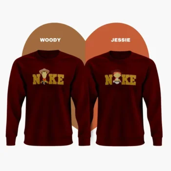 Sudaderas Pack San Valentin Woody y Jessi Bordate