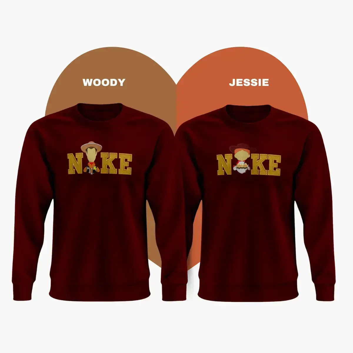 Sudaderas Pack San Valentin Woody y Jessi Bordate Sudaderas Pack San Valentin Woody y Jessi Bordate