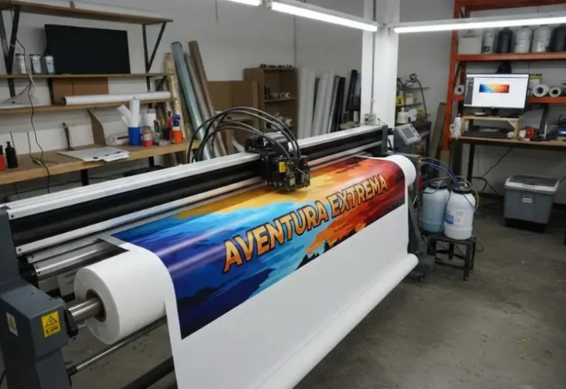 Impresión digital en lonas y vinilos
